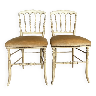 Paire de chaises Napoléon III