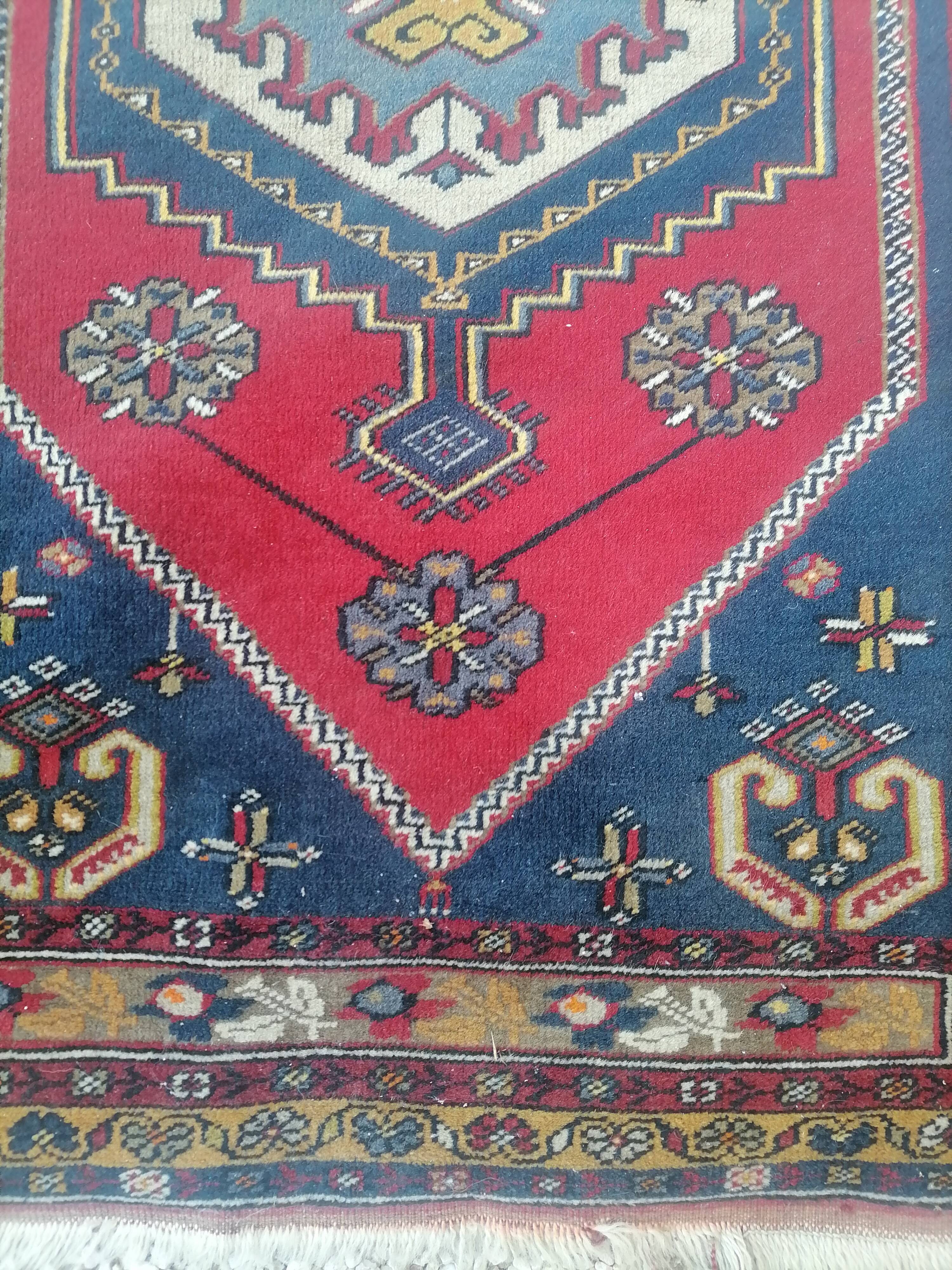 Old oriental carpet. Turkey