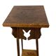 Vintage high side table in wood / plant table / shelf