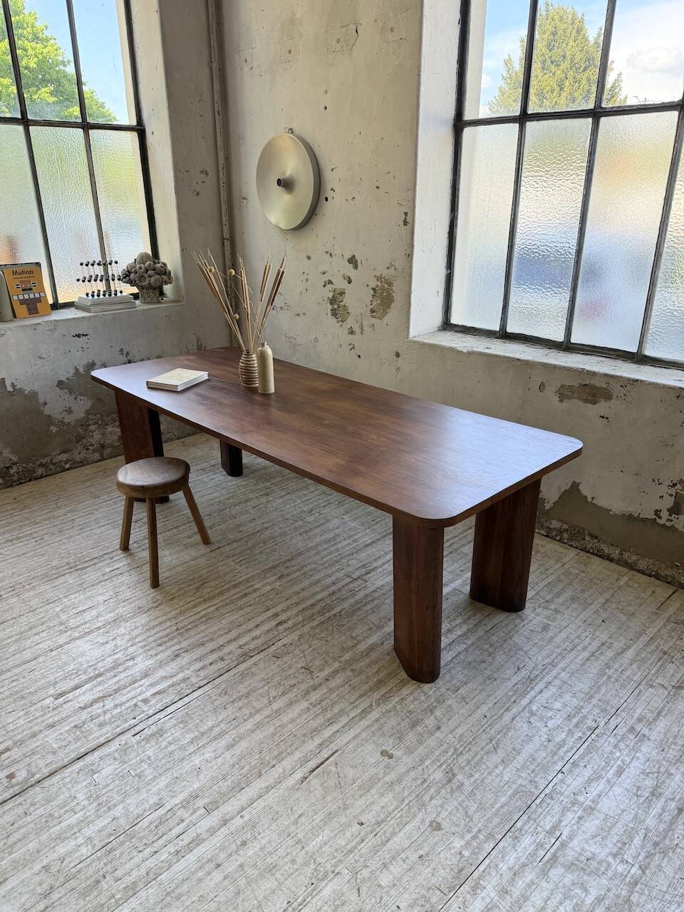 1950s oak reconstruction table