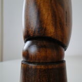 Pair of articulated wooden hands