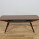 Table basse en teck des années 60, Danemark.