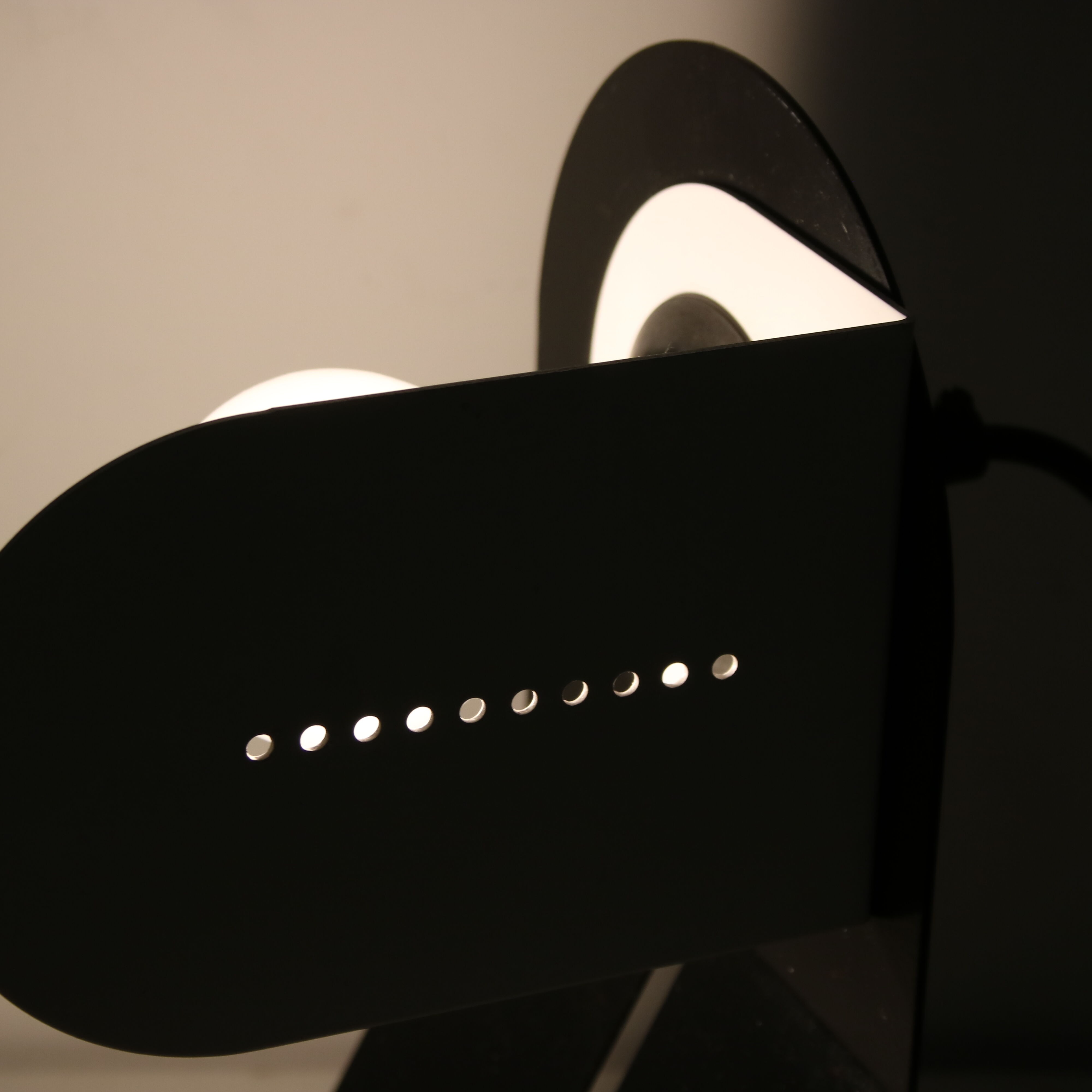 1980s Metal table lamp from Italy