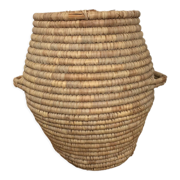 Panière en paille