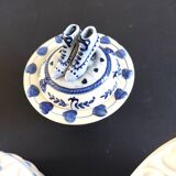Set of three earthenware boxes