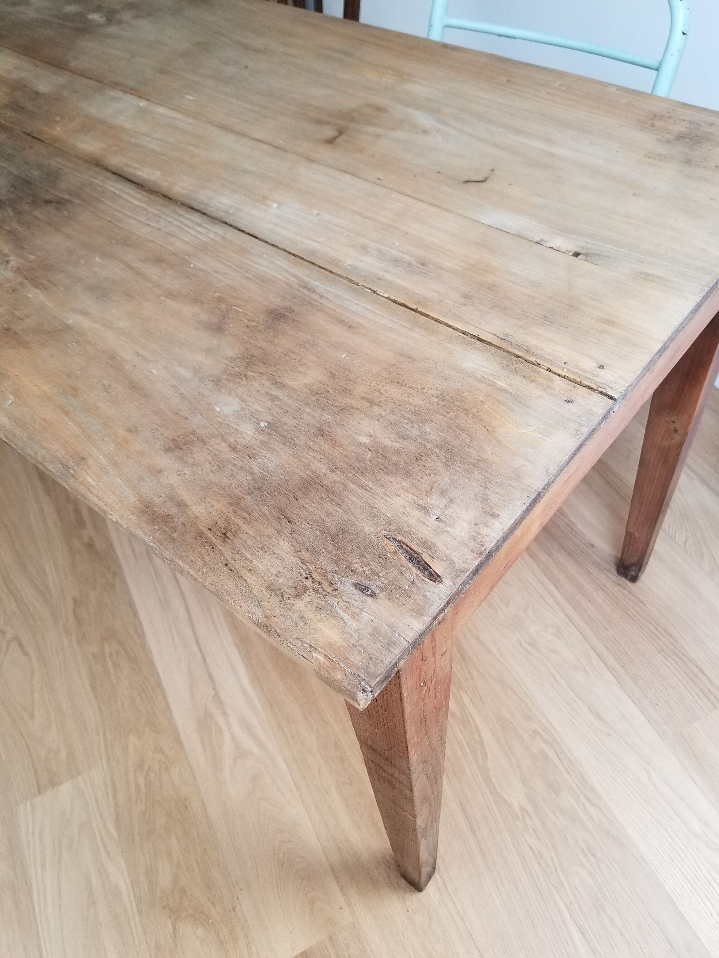 Farm table 4 drawers