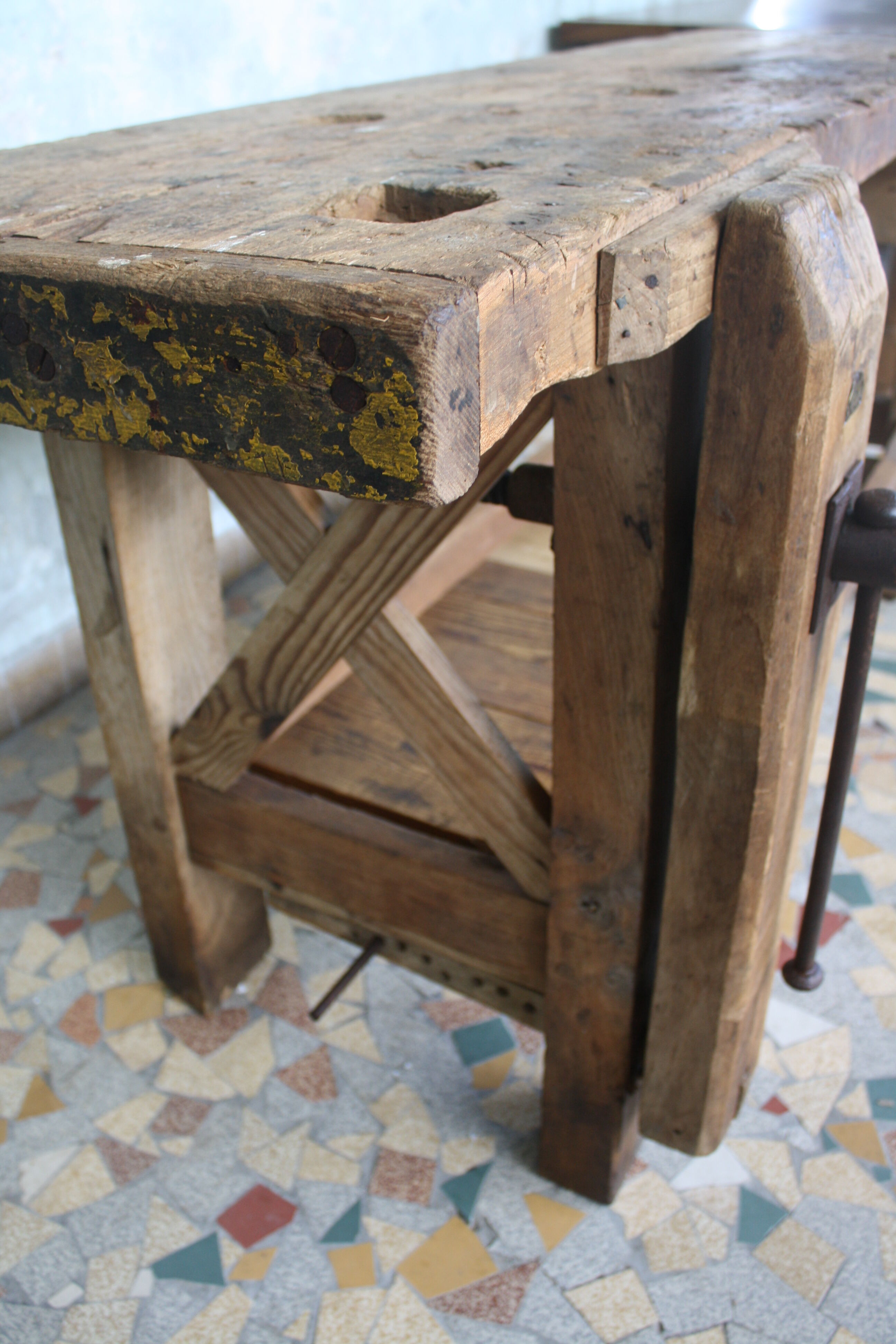 Established rough wood carpenter