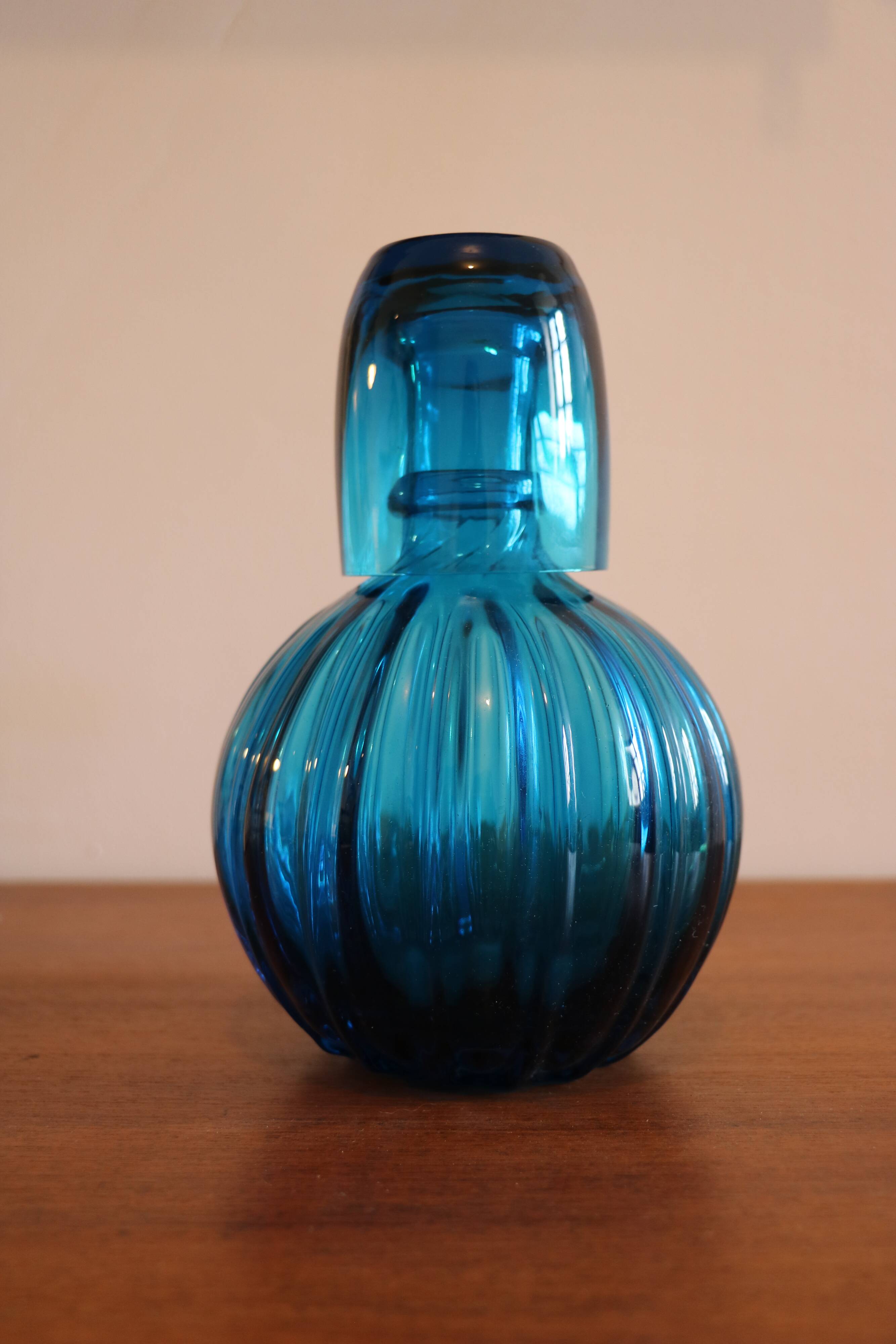 Night carafe and glass