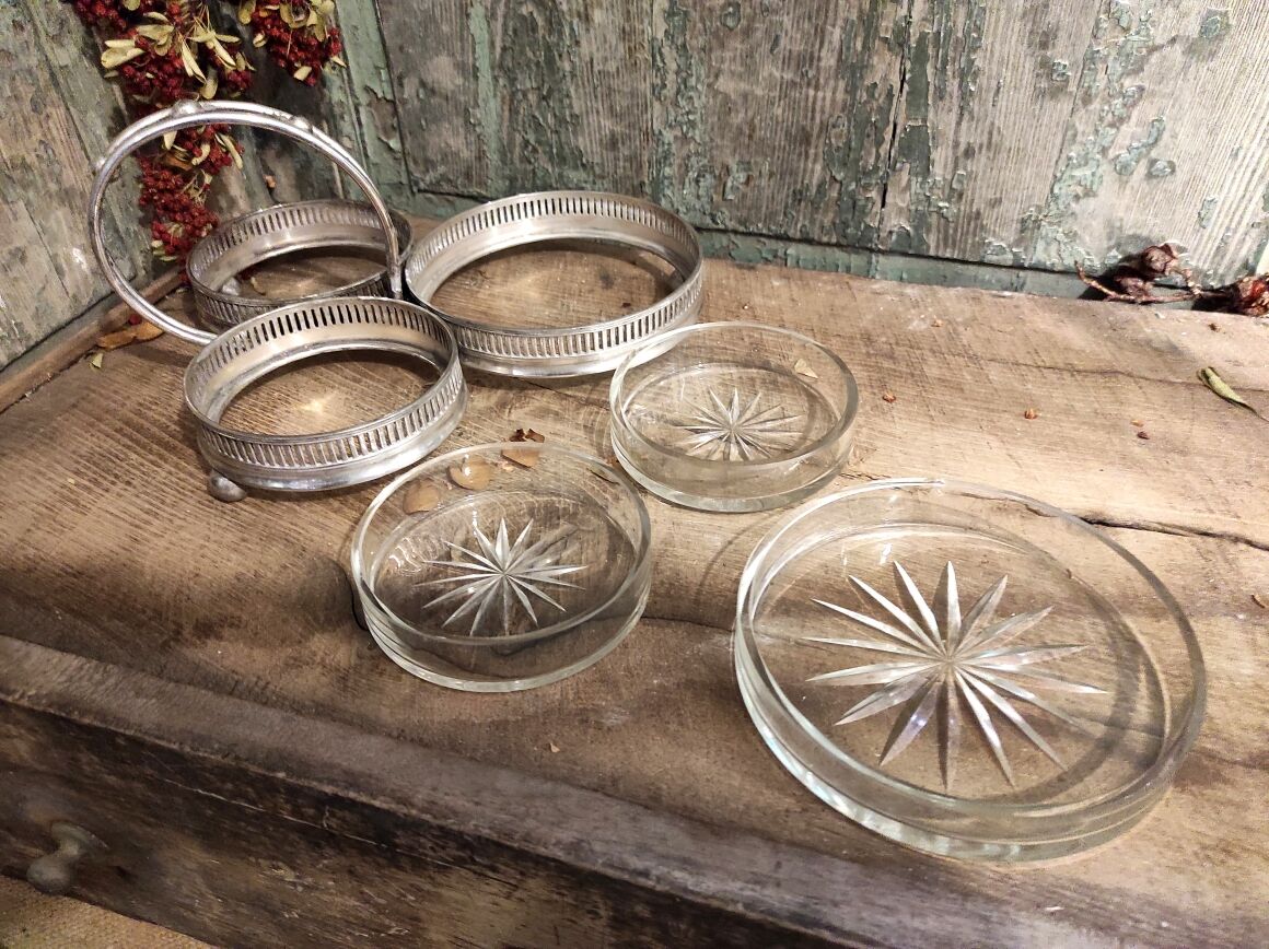 Antique German Silverplate Snack Tray by B. Bohrmann, Frankfurt, 1887-1899