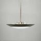 1930s Bauhaus Chrome and Glass Pendant Light from Czechoslovakia