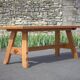 Antique wooden farmhouse table, wooden table, dining room table, brutalist, chalet, country,