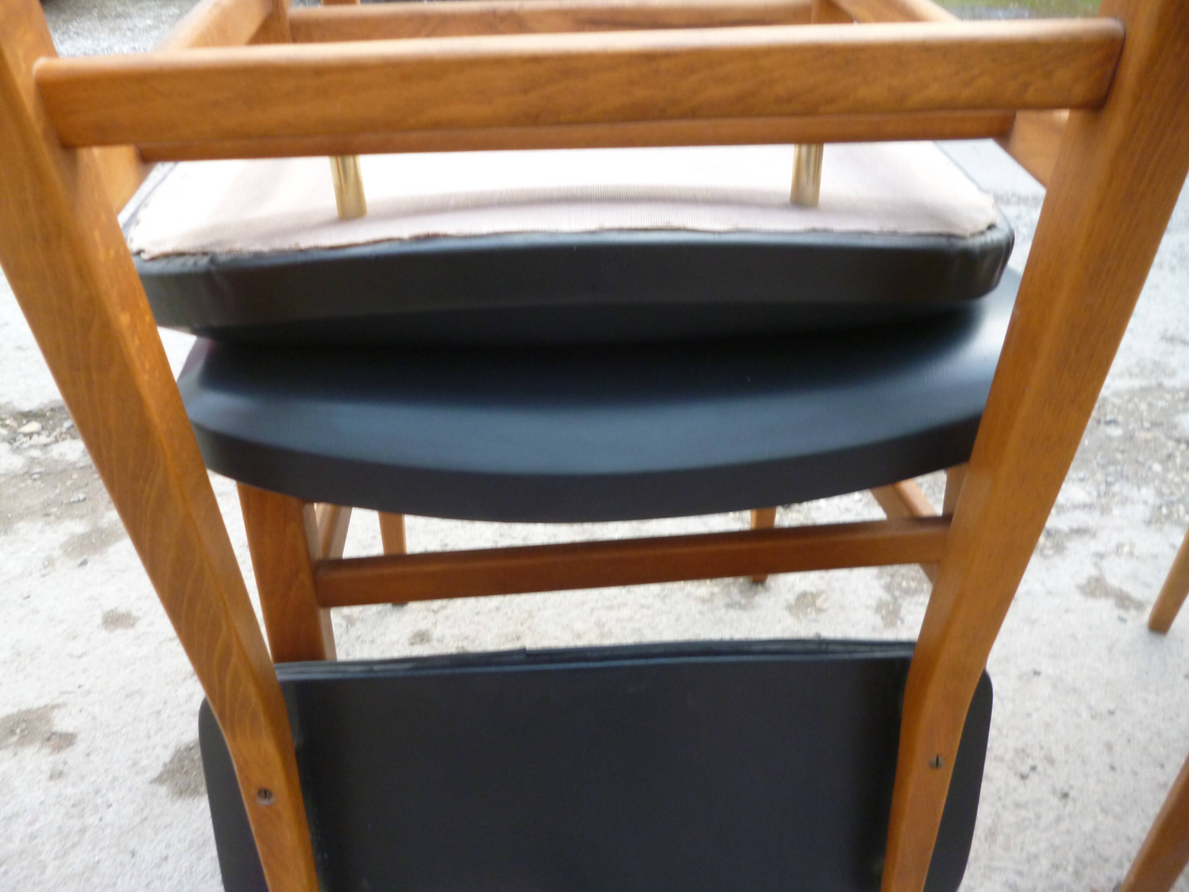 4 scandinavian chairs