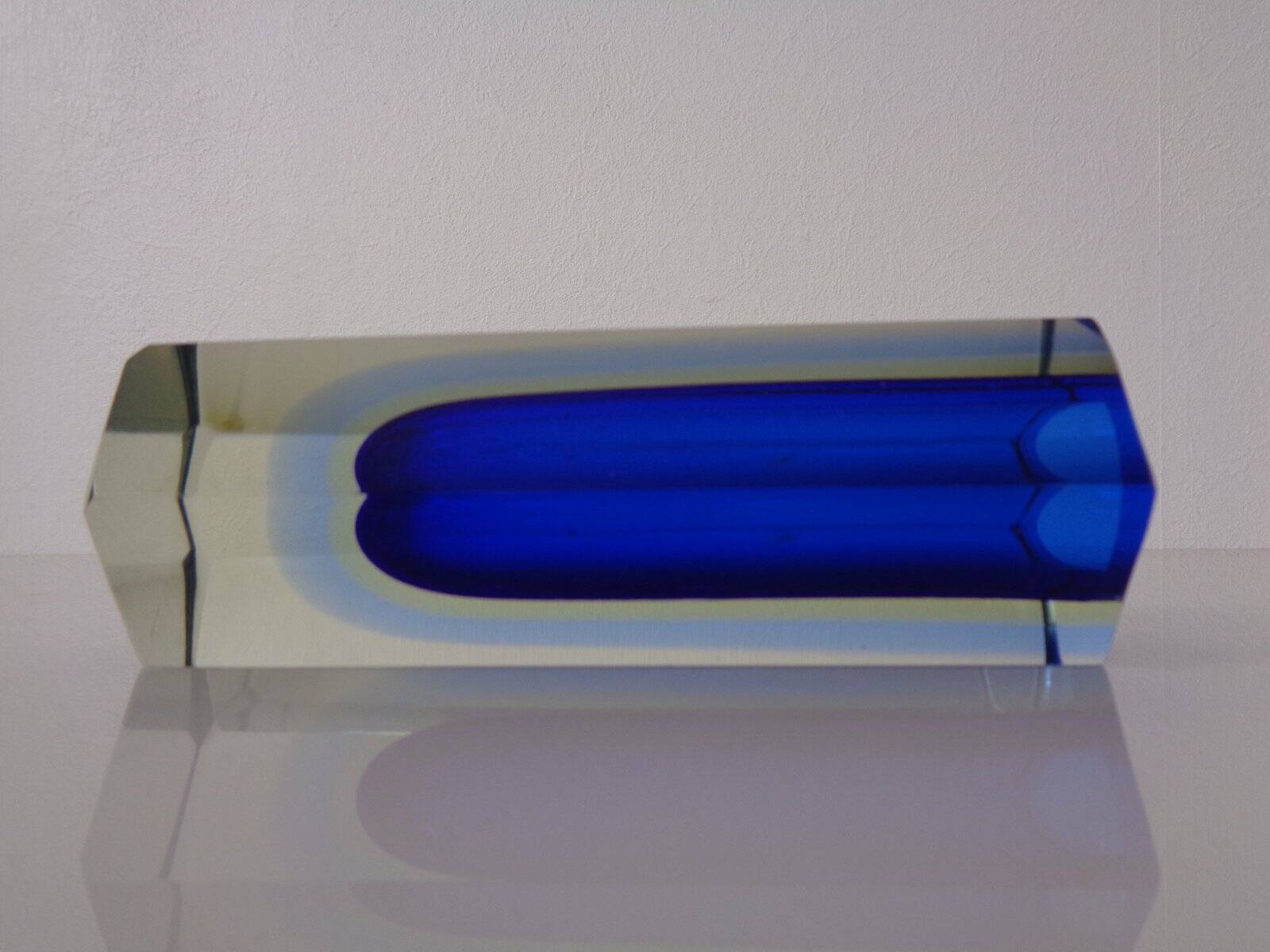 Vintage Italian Murano Glass Vase, 1960s