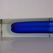 Vintage Italian Murano Glass Vase, 1960s