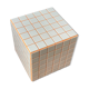 Cube - white/orange