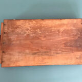 Art Deco walnut plateau