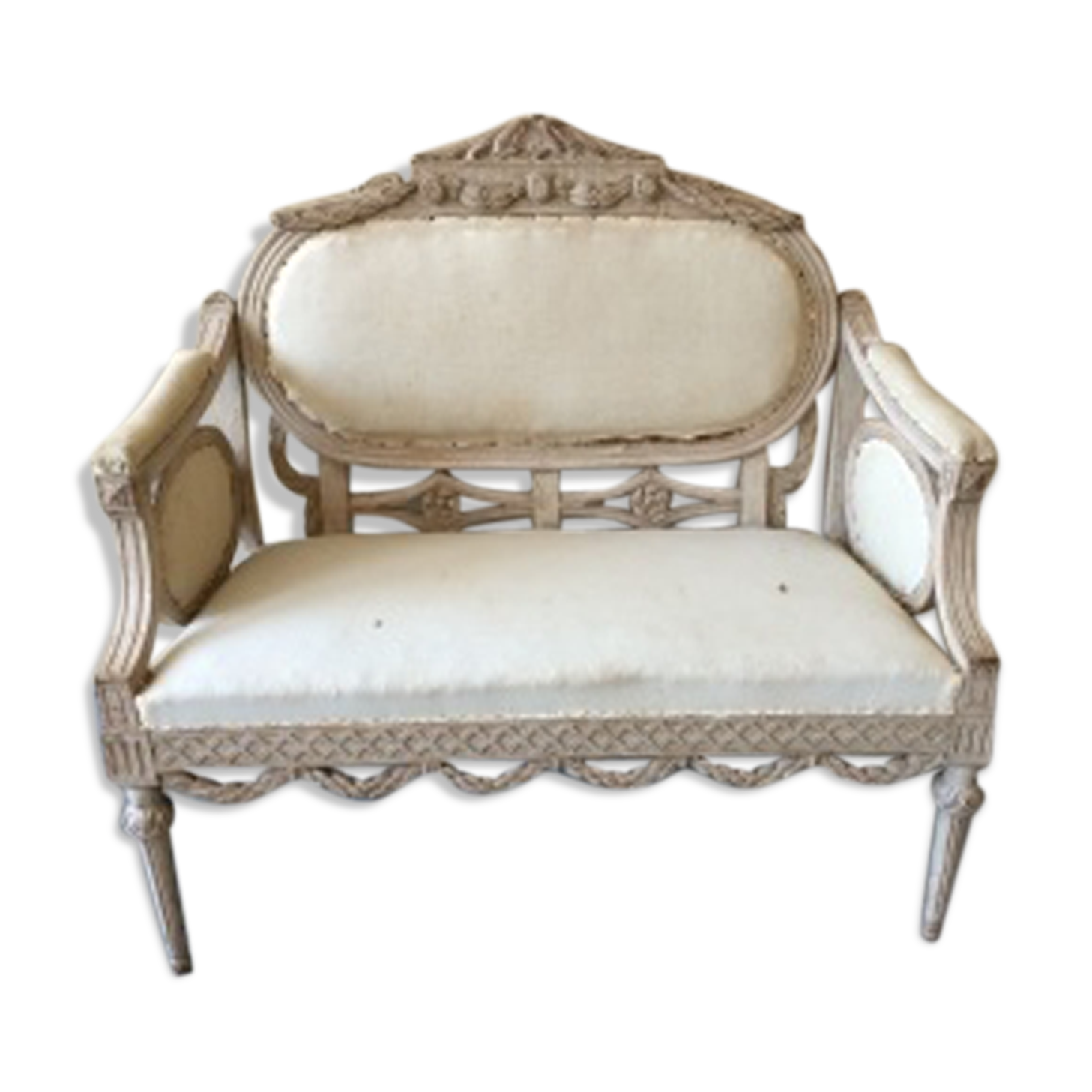 Swedish sofa decorative 1840
