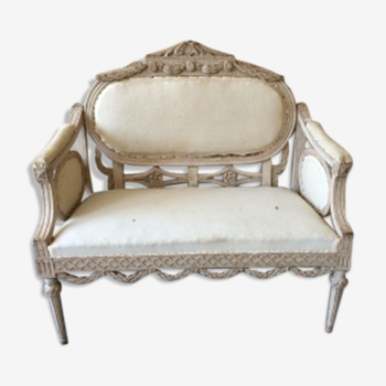 Swedish sofa decorative 1840