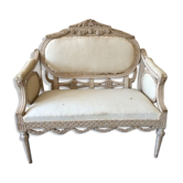 Canapé suédois décoratif 1840