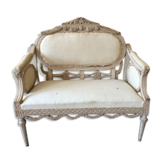 Swedish sofa decorative 1840