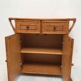 Rattan dresser 1960s
