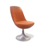 Set of six space-age swivel chairs