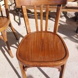 5 vintage Baumann bistro chairs
