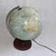 Globe terrestre vintage 1970