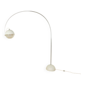1960s FOCUS arc lamp, Fabio Lenci, Guzzini, vintage