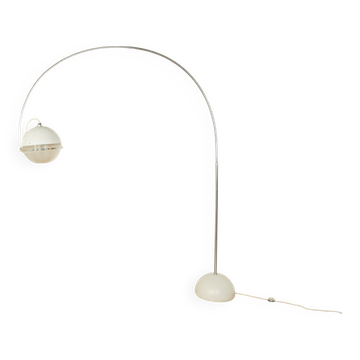Lampe arc FOCUS des années 1960, Fabio Lenci, Guzzini, vintage