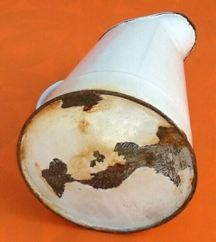 Broc / Pitcher old enamelled sheet 1940s