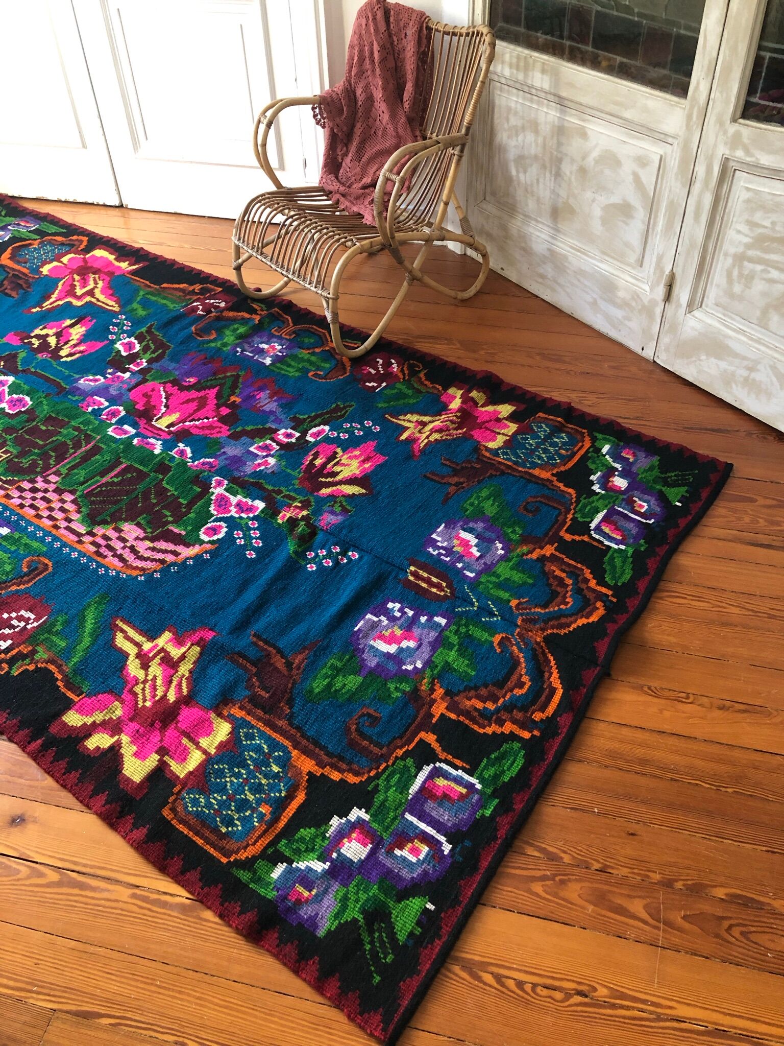 Moldovan kilim carpet