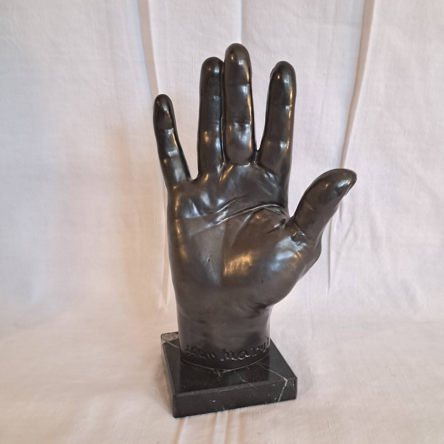 Ceramic hand Jean Marais