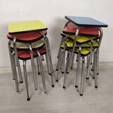 Lot of formica stools