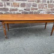 Large Alsatian farmhouse table 225 cm fir shade Merisier
