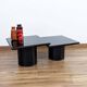 Lot de 2 tables basses gigognes Cidue, années 70