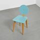 Ensemble bureau et chaise par André Sornay, Sornay Meubles Lyon 1955