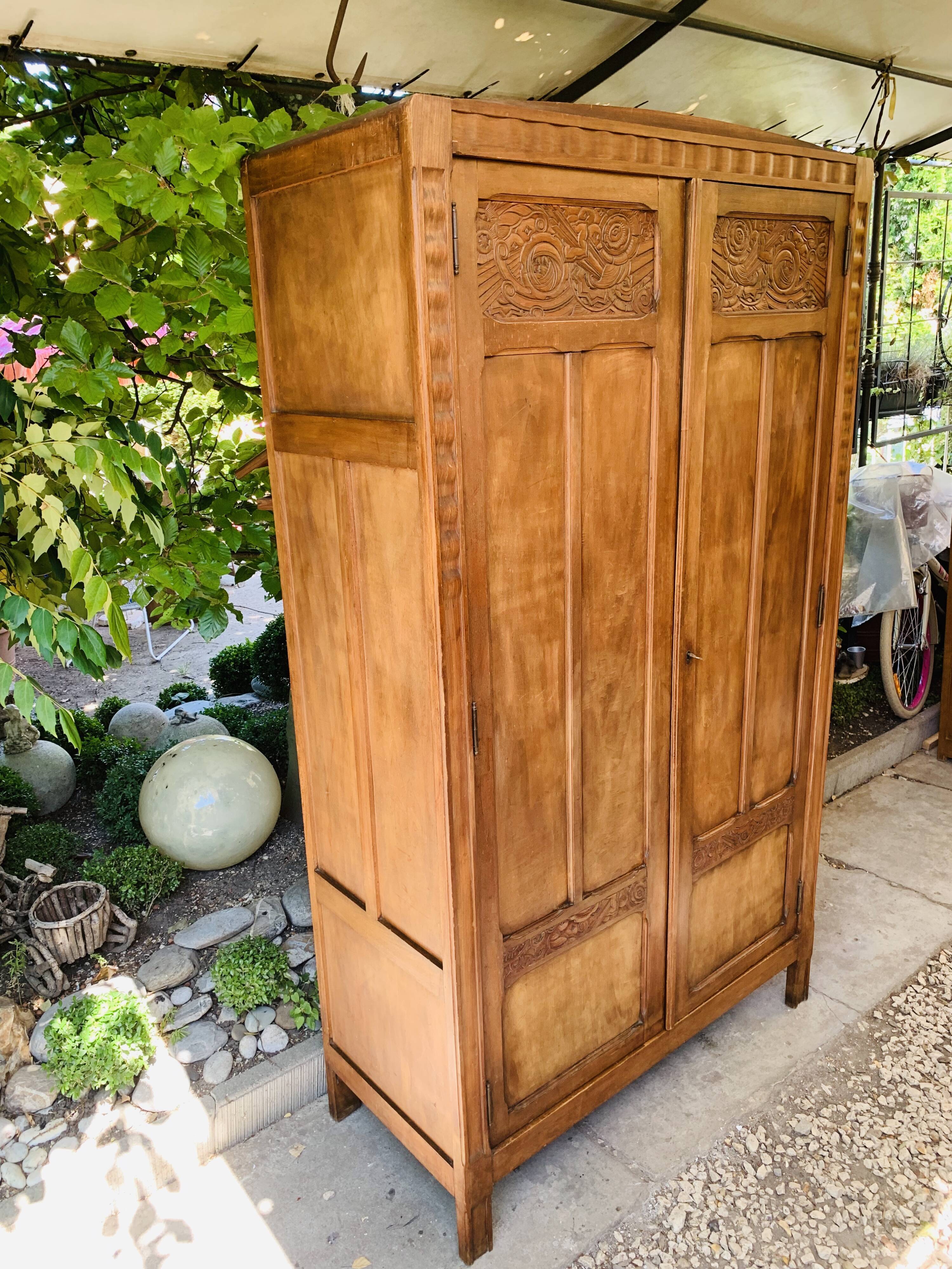 Art deco parisian wardrobe