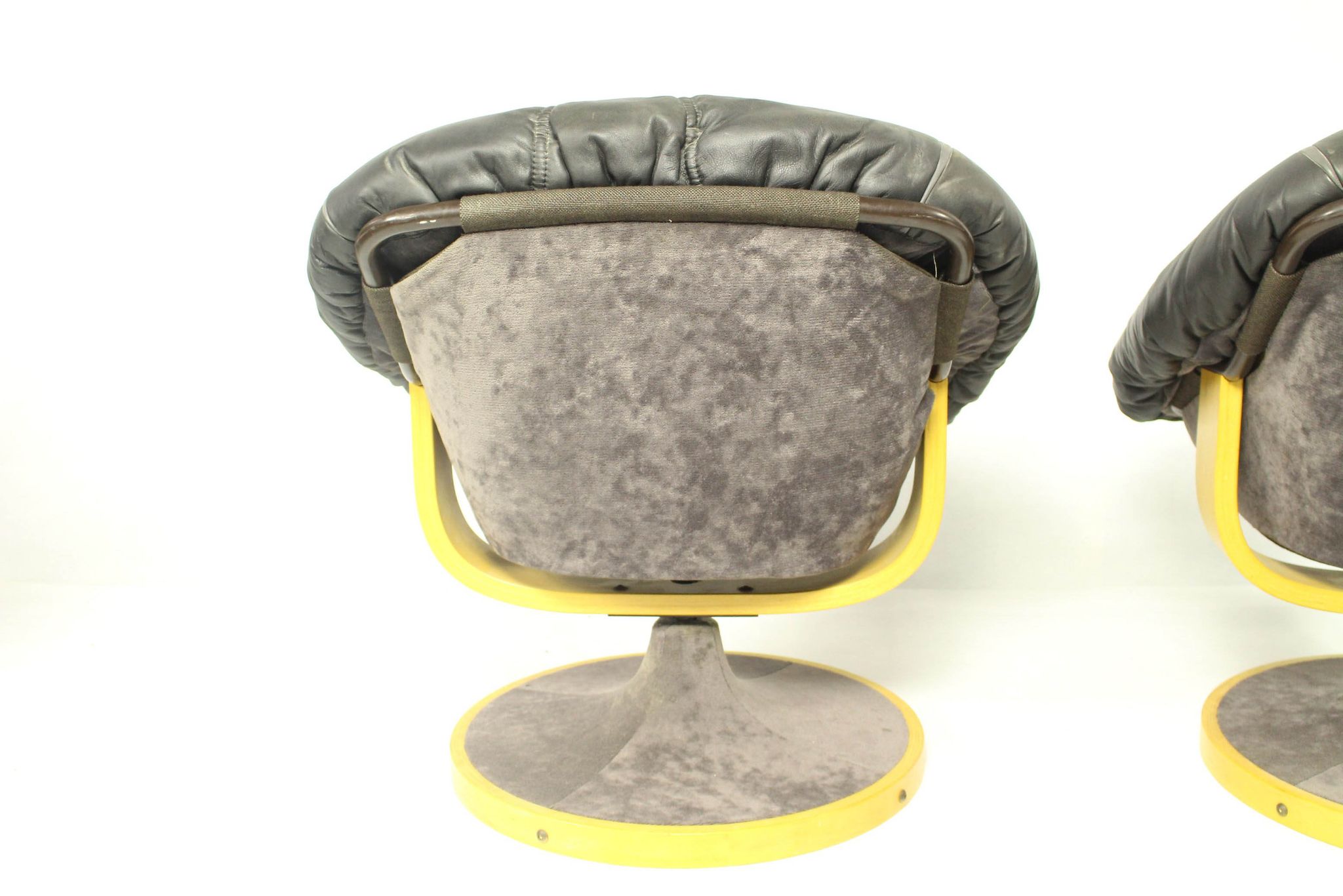 Pair of vintage norwegian lounge chair from Söda Galvano, 1970s