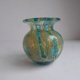 Small molino blown glass vase