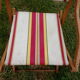 Chaise pliante toile 1940 1950 camping