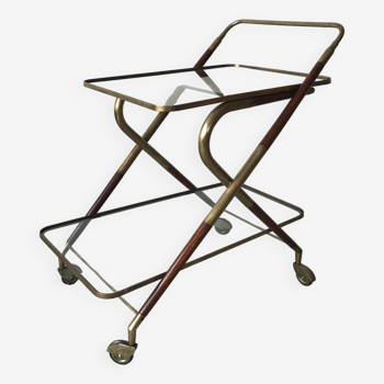 Trolley or rolling table by Cesare Lacca, Italy, circa 1950.