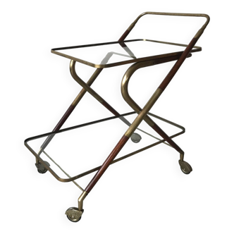 Trolley or rolling table by Cesare Lacca, Italy, circa 1950.