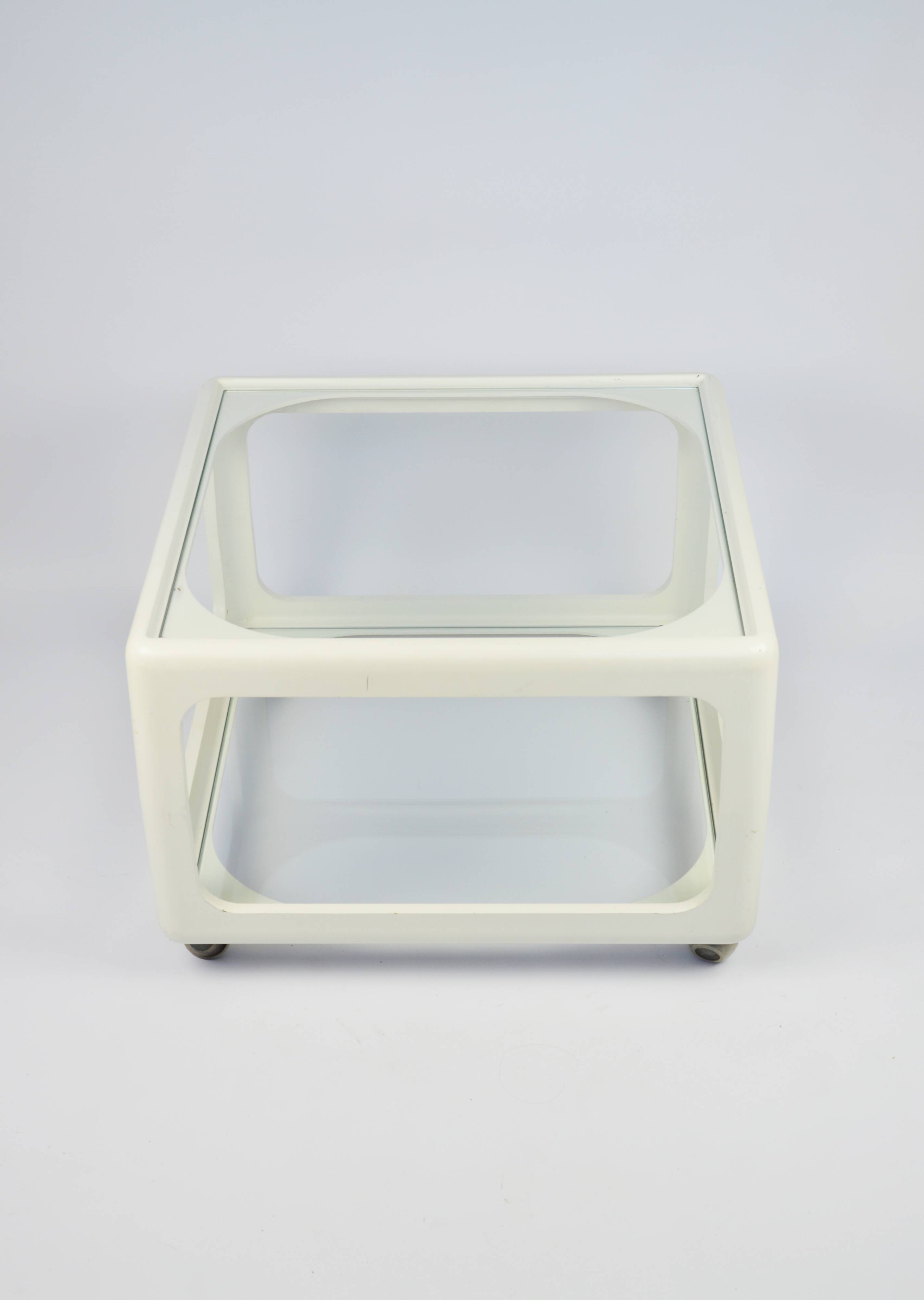 Coffee table by P. Ghyczy for Horn Collection, 1970s