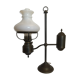 Old lamp opaline and bronze