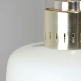 Mid-century opaline pendant lamp