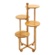 André Groult four-tiered stand in maple and beech around 1920