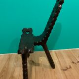 Stool brutalism tripod, 1960/70