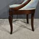 Pair of Mahogany Gondola Chairs, Restoration period – Part 1 of the 19th century