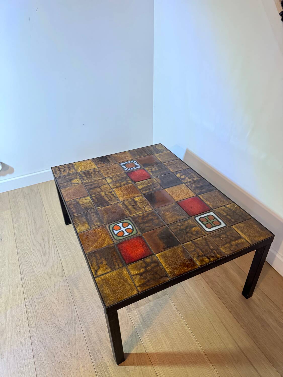 Table basse en ceramique par Jean Gregorieff